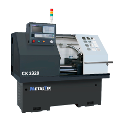 MetalTec CK 2320 токарный станок c ЧПУ с прямой станиной (мех. патрон)